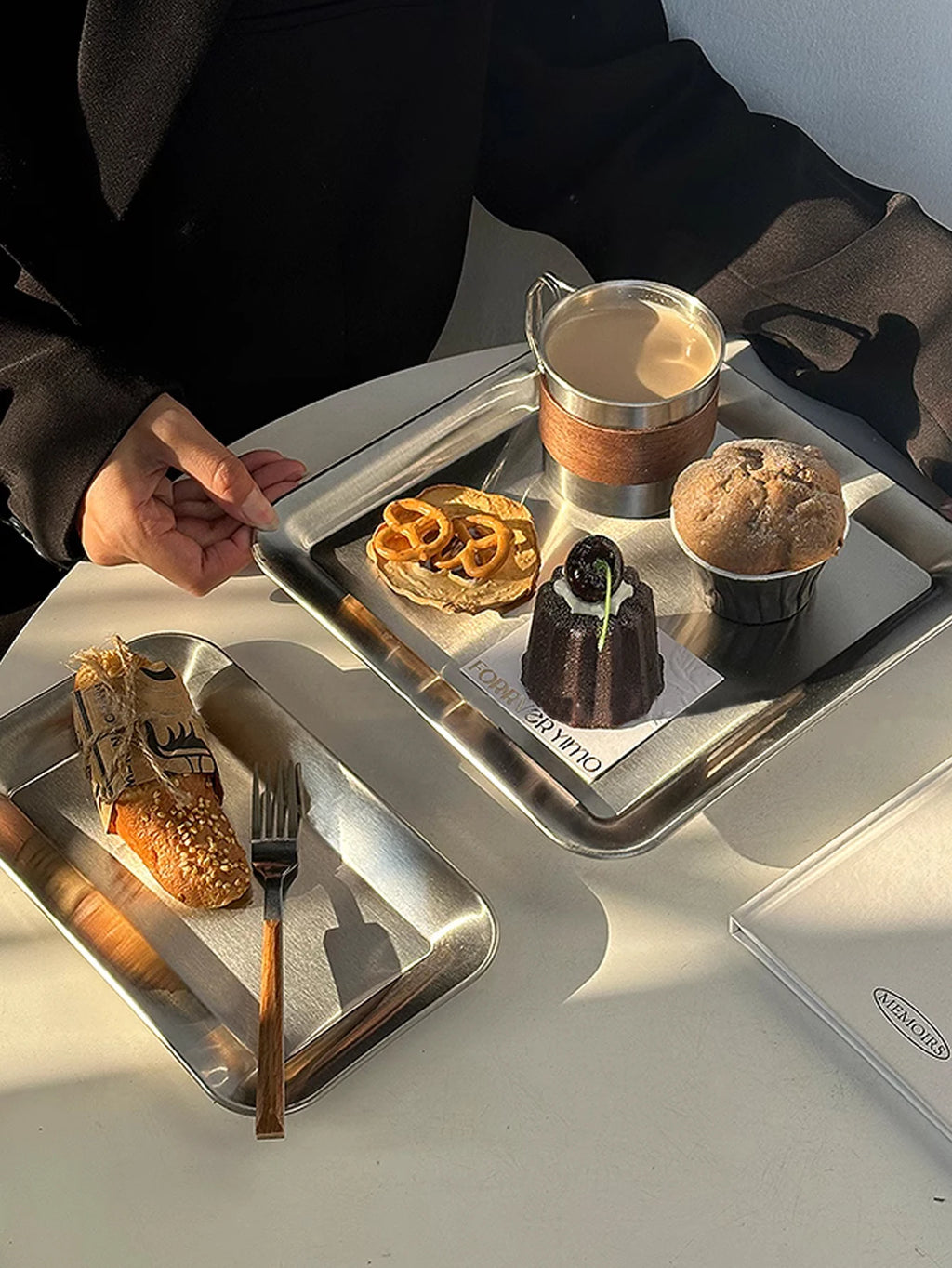 Steel Serving Tray