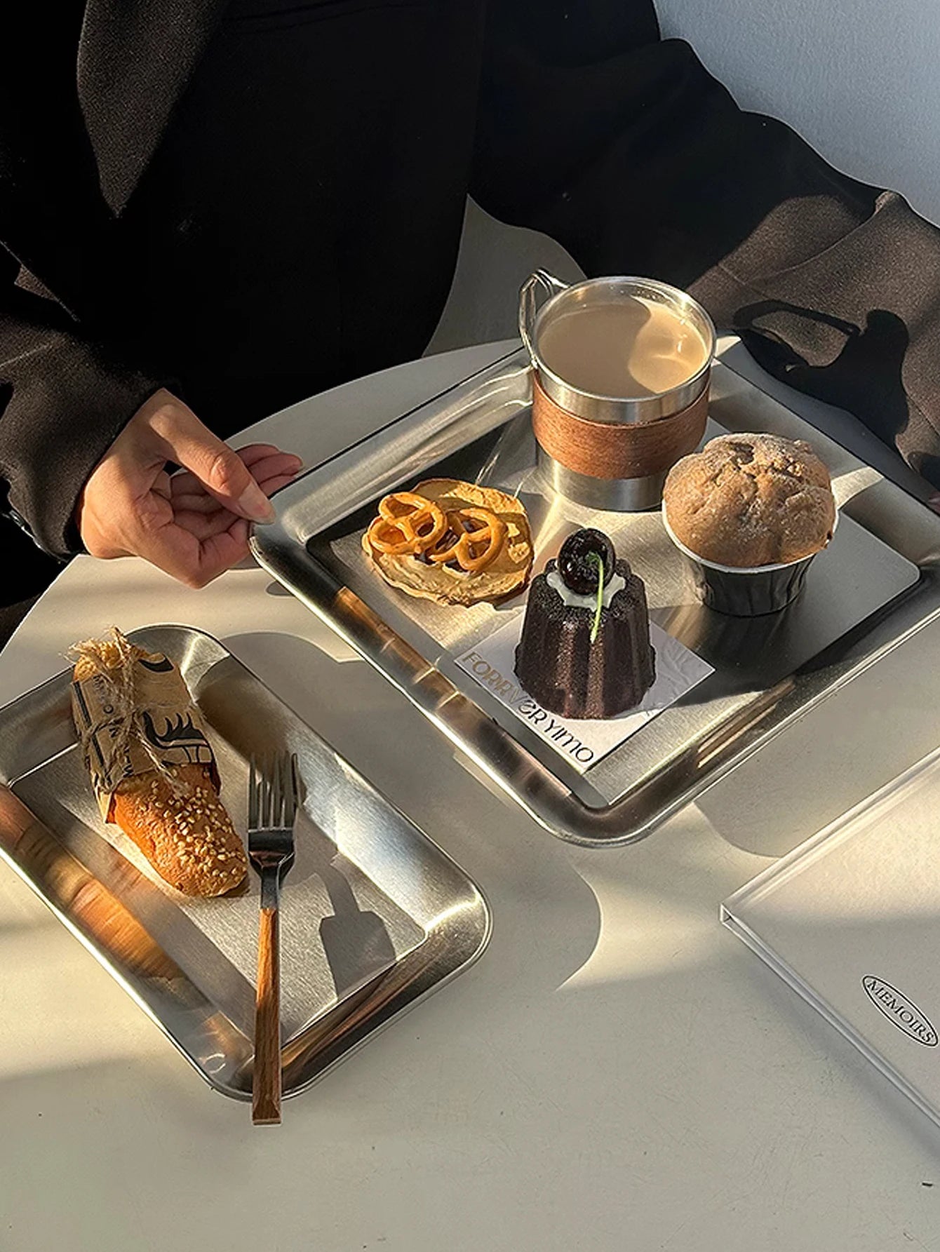 Steel Serving Tray