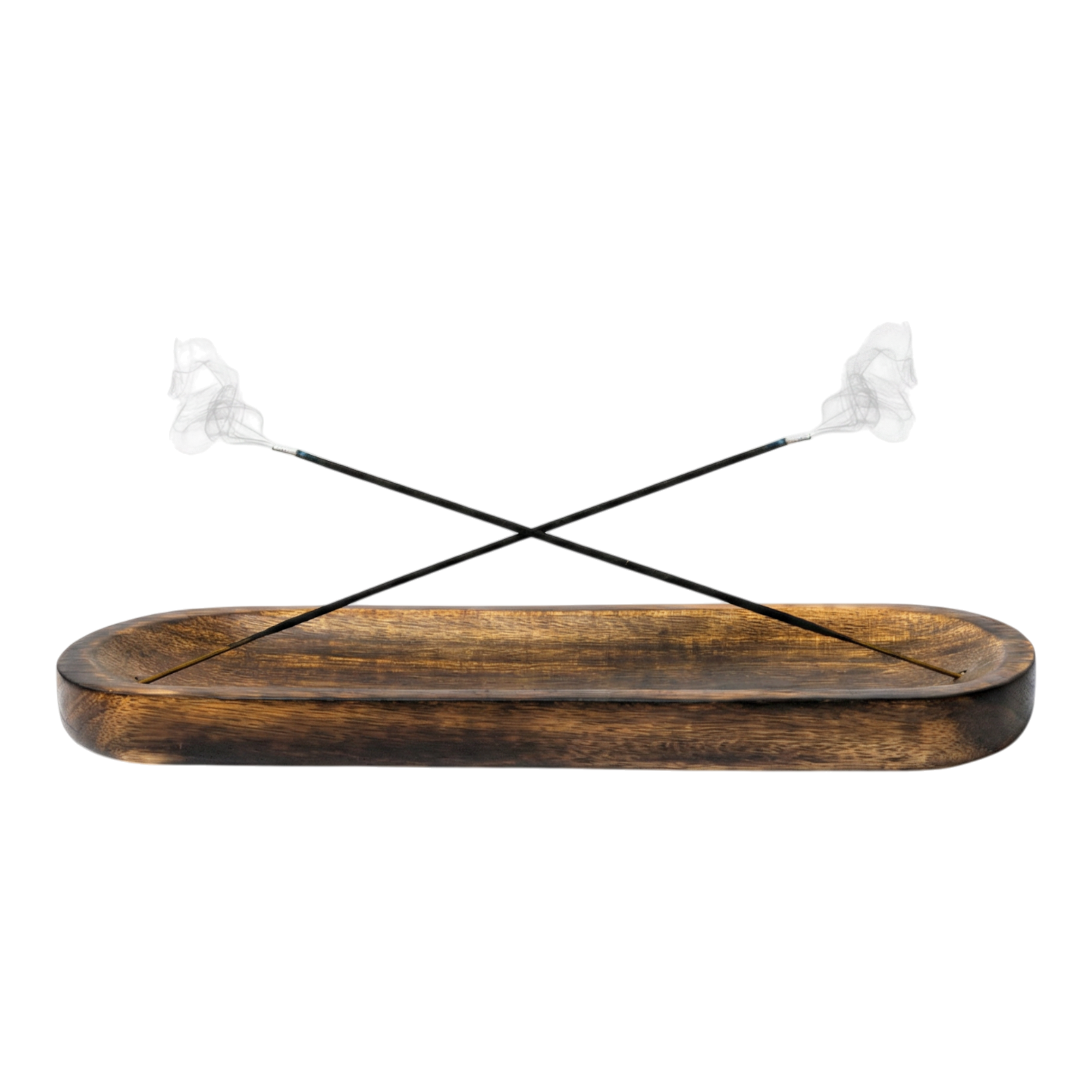 Wooden Brown Incense Holder