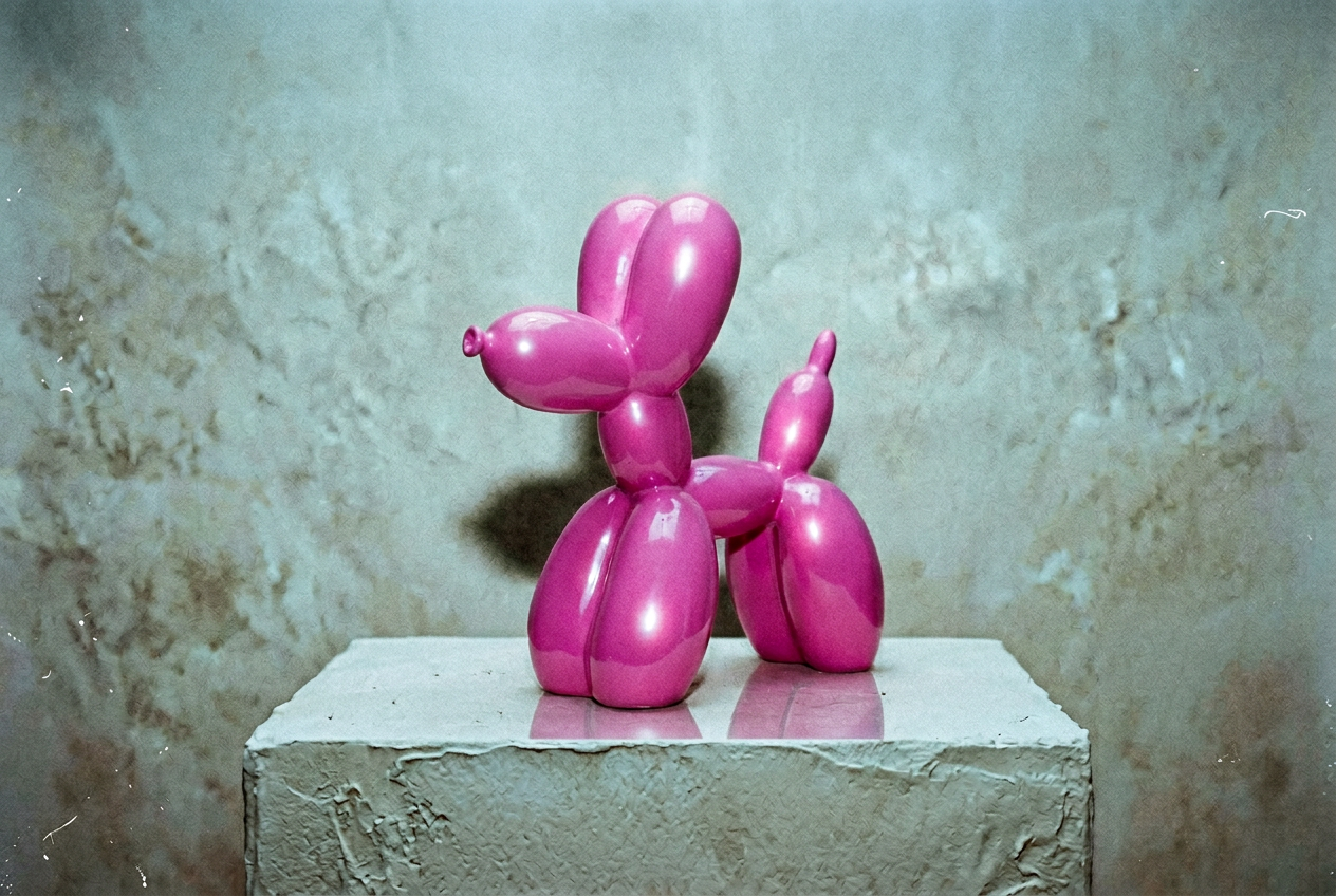 Pink Balloon Dog