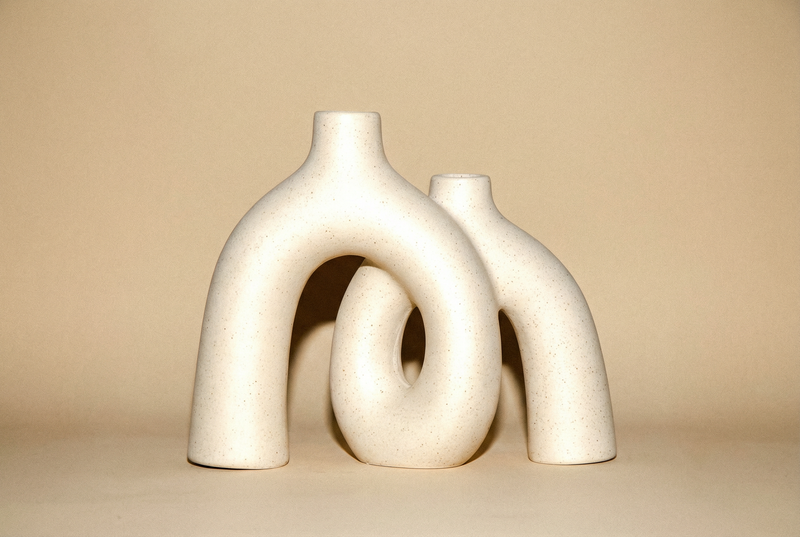 Hug Donut Decorative Vase Set
