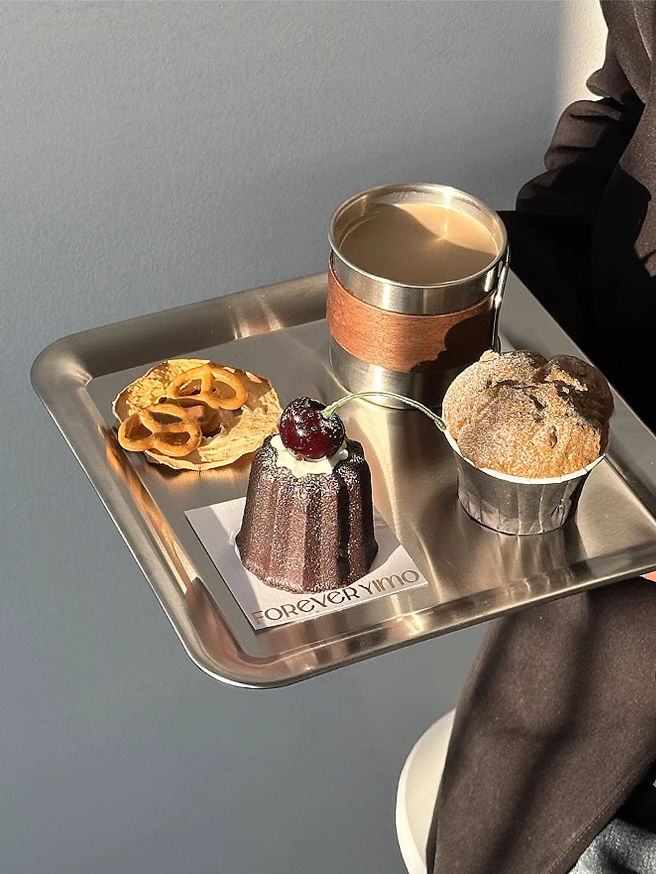 Steel Serving Tray