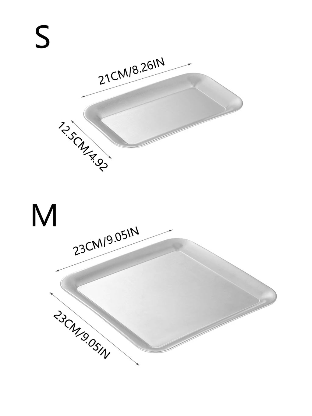 Steel Serving Tray